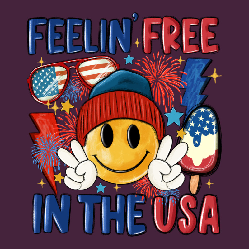 Feelin Free In The Usa Premium Tee by MaliasSmallBusiness | Teevron