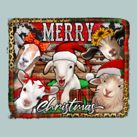 Merry Christmas Goats Heavy Core Tee | Teevron