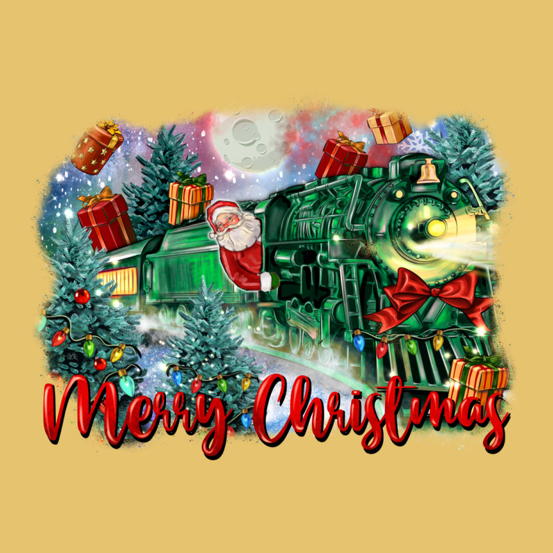 Merry Christmas Santa Polar Express Premium Sweatshirt by FaDigitalArtStudio | Teevron