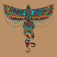 Aztec Serape Thunderbird Vintage Hoodie | Teevron