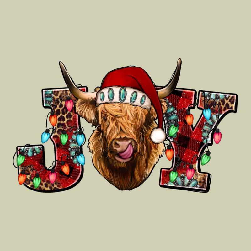 Joy Highland Cow Heavy Core Tee by Jasminsmagicworld | Teevron