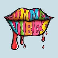 Summer Vibes Lips Ladies Tee | Teevron