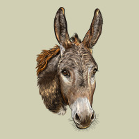 Andalusian Donkey Face Heavy Core Tee | Teevron