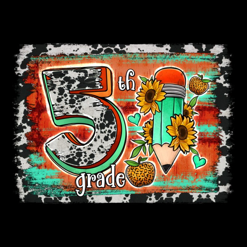 Western Back To School 5th Grade 2 Ladies Tee by Jasminsmagicworld | Teevron