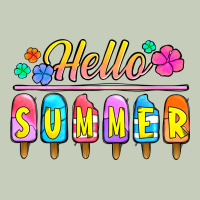 Hello Summer Popsicles Ladies Tee | Teevron