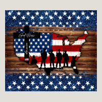 God Bless America American Flag Tumbler Heavy Core Tee | Teevron