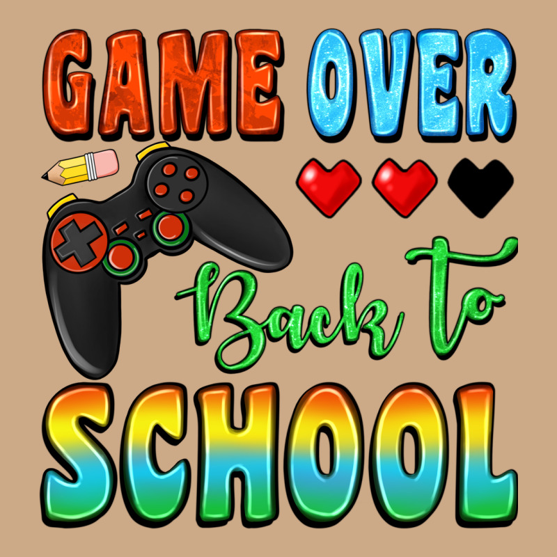Game Over Back To School Vintage Hoodie by BundleAndBundleShop | Teevron