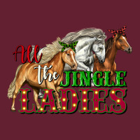 All The Jingle Ladies Christmas Horses Classic Tee | Teevron