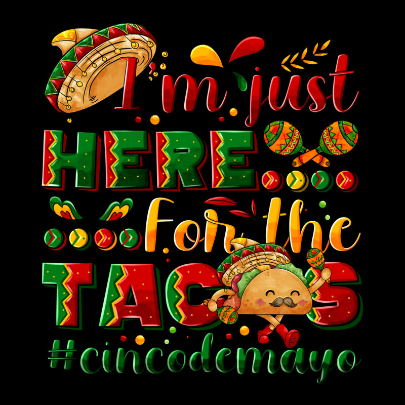 I'm Just Here For The Tacos #cincodemayo Heavyweight Sweatshirt by NancyCooperArtShop | Teevron
