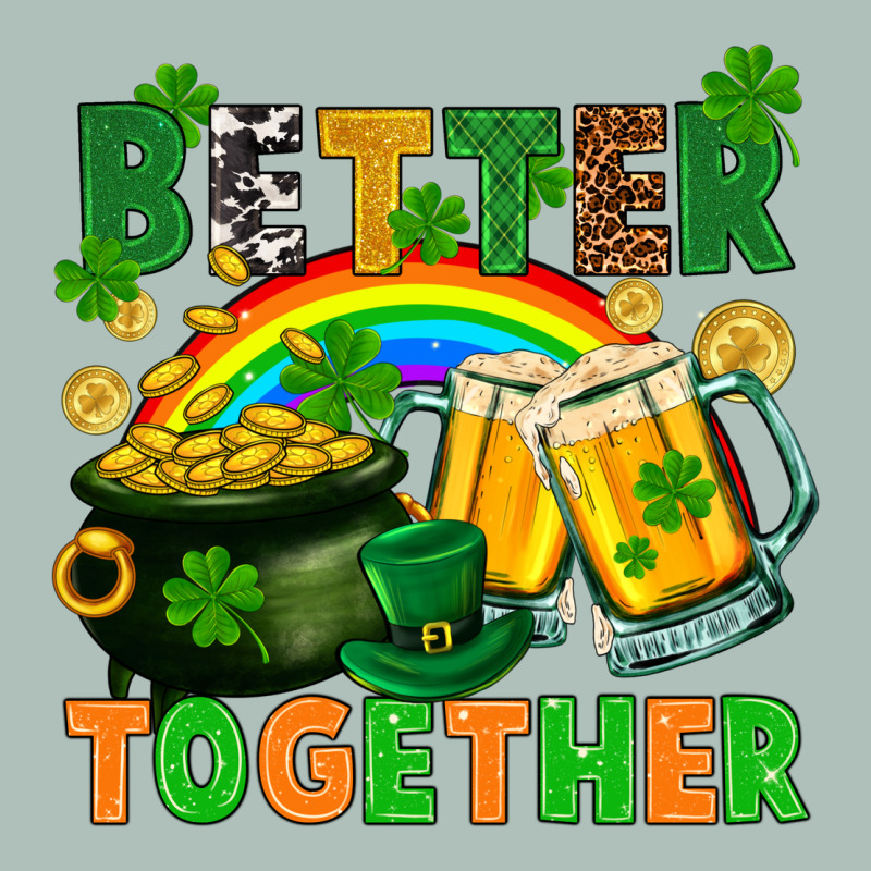 St. Patrick's Day Better Together Heavyweight Hoodie by FaDigitalArtStudio | Teevron