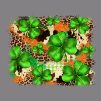 St.patricks Plaid  Green Glitter Cowhide  Leopard Heavyweight Hoodie | Teevron