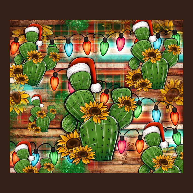 Feliz Navidad Merry Christmas Cactus Tumbler Heavy Core Tee by Jasminsmagicworld | Teevron