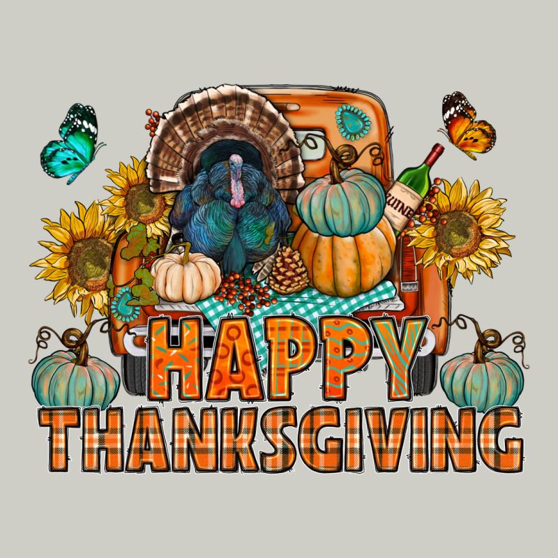 Happy Thanksgiving With Truck Bbs Heavyweight Hoodie by BundleAndBundleShop | Teevron