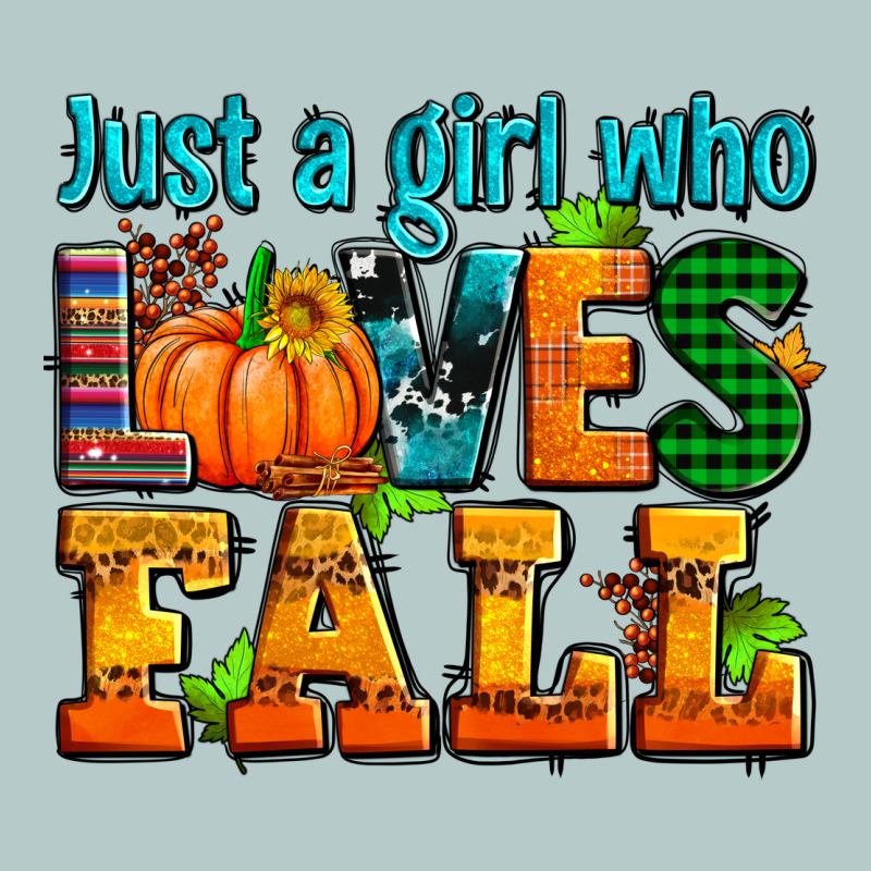 Just A Girl Who Loves Fall Heavy Core Tee by AdoDesignShop | Teevron