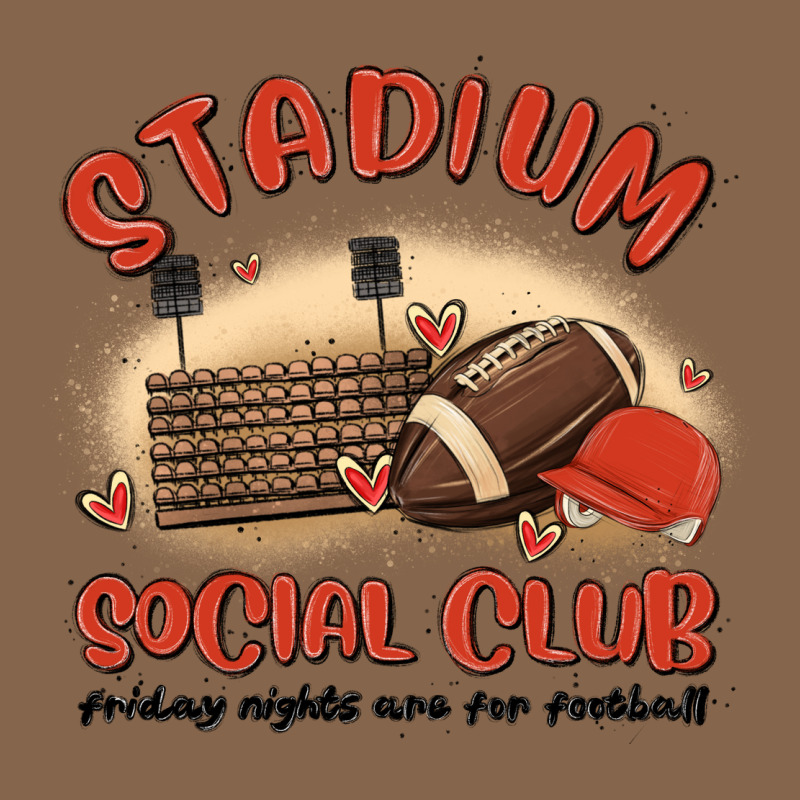 Stadium Social Club Football Premium Tee by MaliasSmallBusiness | Teevron