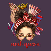 Nail Queen Messy Bun With Crown Bbs Heavyweight Hoodie | Teevron