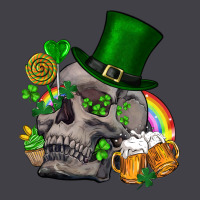 St Patrick's Day Boho Skull Heavyweight Hoodie | Teevron