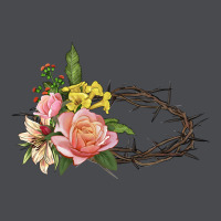 Crown Of Thorns Floral Easter Zipper Hoodie | Teevron