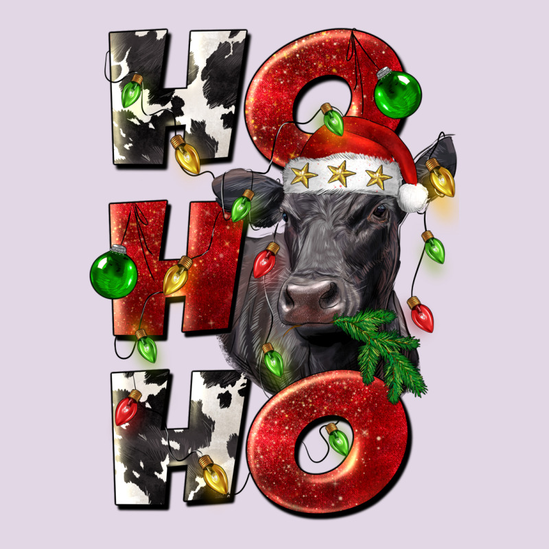Christmas Ho Ho Ho Black Angus Classic Tee by LillyAllenDesigns | Teevron