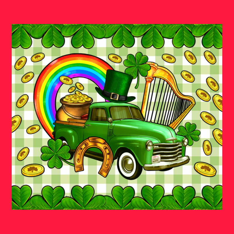 St. Patrick's Truck Zipper Hoodie by CowGirlArtShop | Teevron