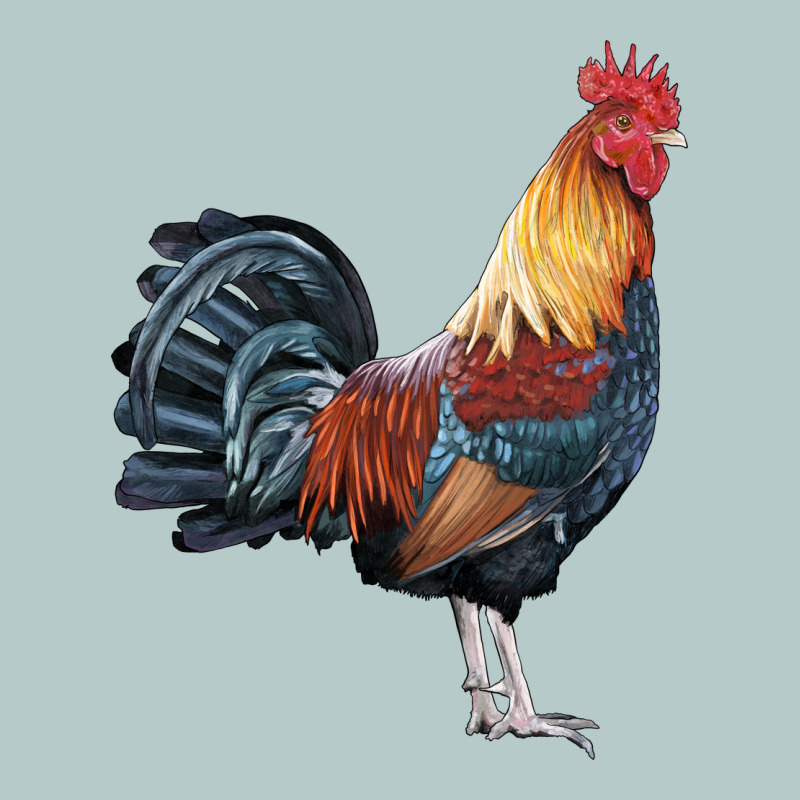 New Hampshire Red Rooster Heavy Core Tee by LillyAllenDesigns | Teevron
