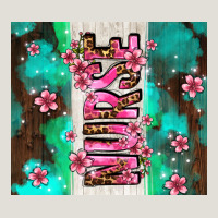 Pink Floral Nurse With Flowers Heavy Core Tee | Teevron