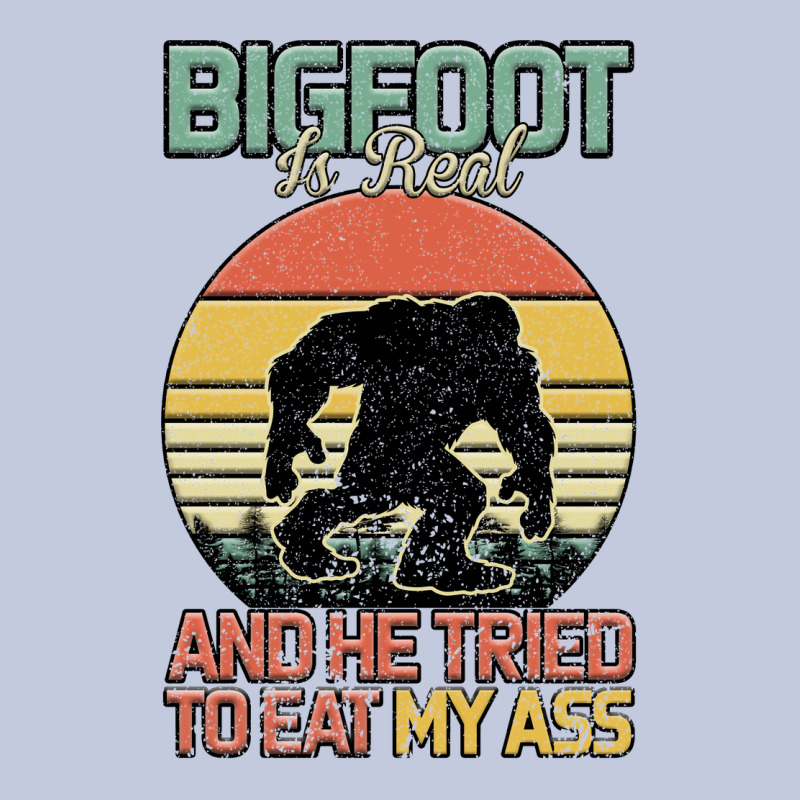 Bigfoot Is Real And He Tried To Eat My Ass Long Sleeve Tee by Bettercallsaul | Teevron
