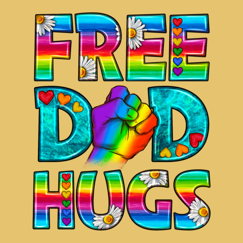 Pride Lgbtq Free Dad Hugs Premium Sweatshirt by BundleAndBundleShop | Teevron