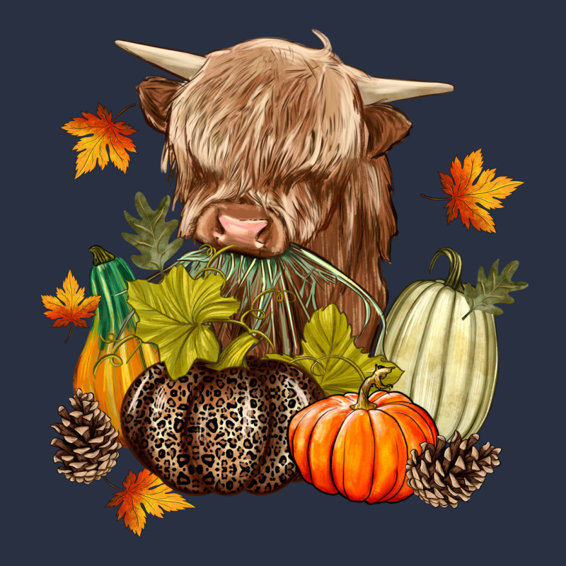 Heifer With Pumpkins Heavyweight Sweatshirt by texasbilliewilder | Teevron