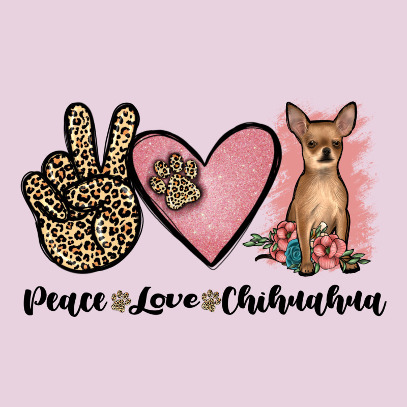 Peace Love Chihuahua Classic Tee by JahusDesignShop | Teevron