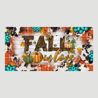Fall In Love License Plate Classic Tee | Teevron