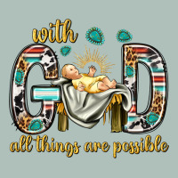 With God All Things Are Possible With Baby Jesus Bbs Heavyweight Hoodie | Teevron