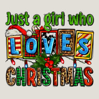 Just A Girl Who Loves Christmas Heavy Core Tee | Teevron