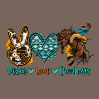 Peace Love Cowboys Premium Hoodie | Teevron
