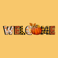 Welcome Pumpkin Vintage Hoodie | Teevron