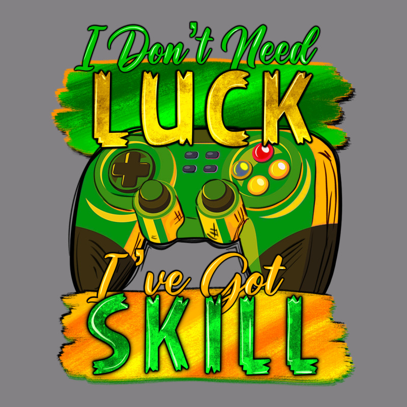 I Don't Need Luck I've Got Skill St. Patricks Day Heavyweight Hoodie by FaDigitalArtStudio | Teevron