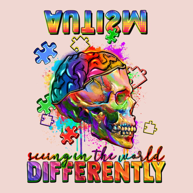 Autism Seeing In The World Differently Premium Sweatshirt by FaDigitalArtStudio | Teevron