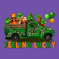Feeling Lucky With Gnomes On Truck Premium Sweatshirt | Teevron