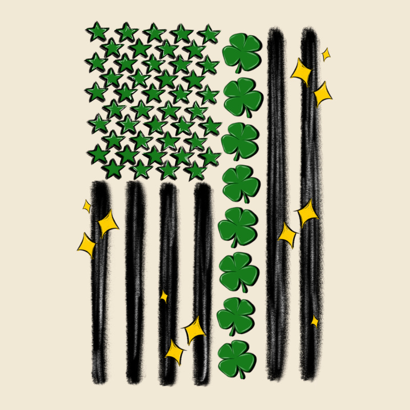 Shamrock Usa Flag Premium Tee by MaliasSmallBusiness | Teevron
