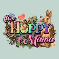 One Hoppy Mama Easter Day Zipper Hoodie | Teevron