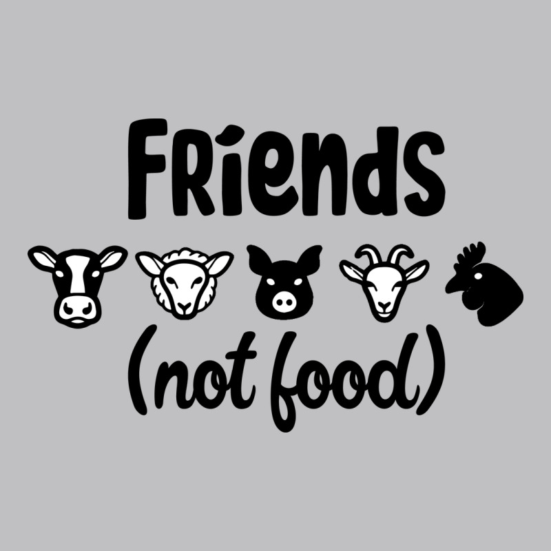 Friends Not Food Long Sleeve Tee by Bettercallsaul | Teevron