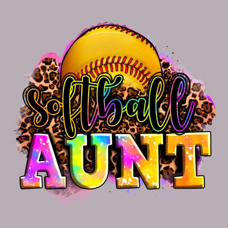 Softball Aunt Vintage Tee by LillyAllenDesigns | Teevron