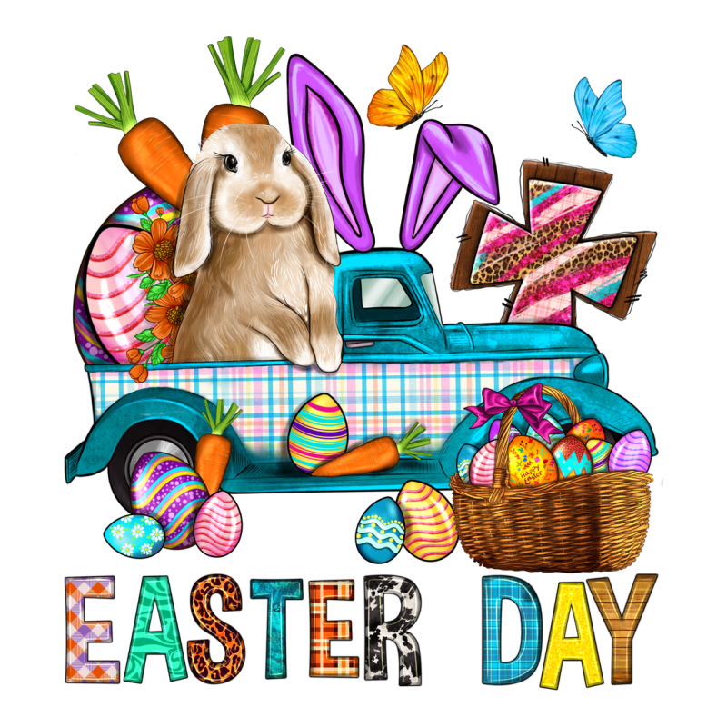 Easter Day With Truck Premium Sweatshirt by BundleAndBundleShop | Teevron
