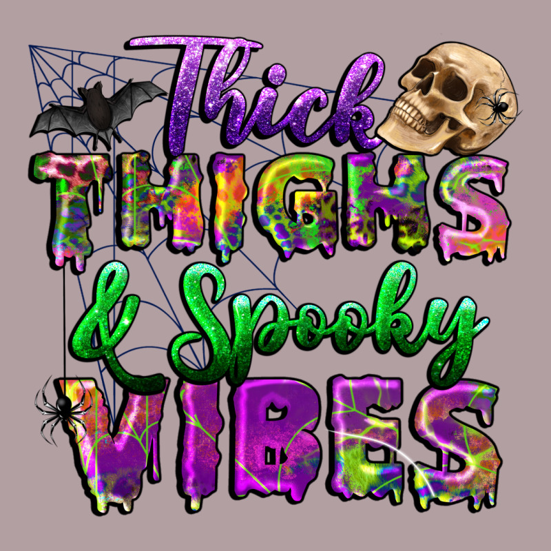 Thick Thighs And Spooky Vibes Vintage Hoodie by BundleAndBundleShop | Teevron