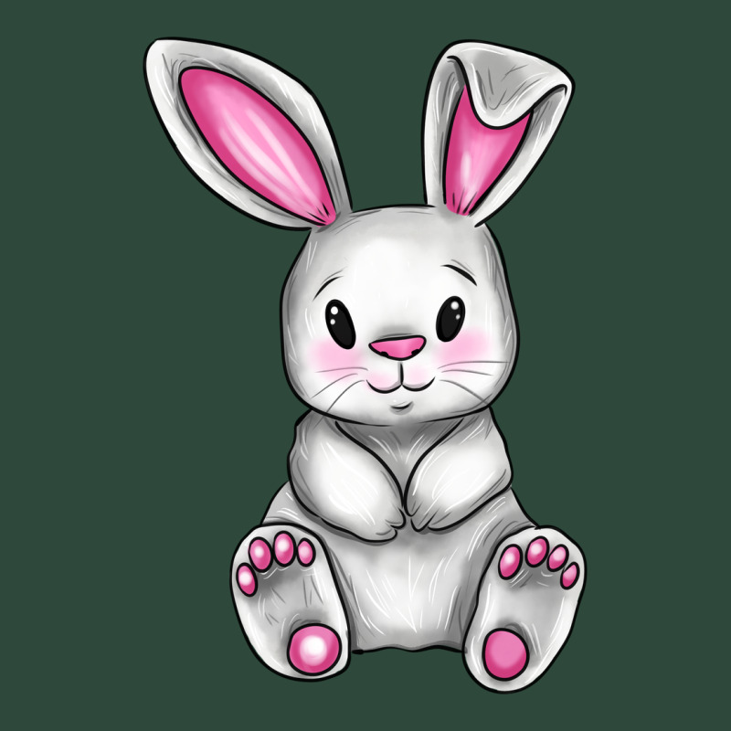 Cute Bunny Easter Zipper Hoodie by CowGirlArtShop | Teevron