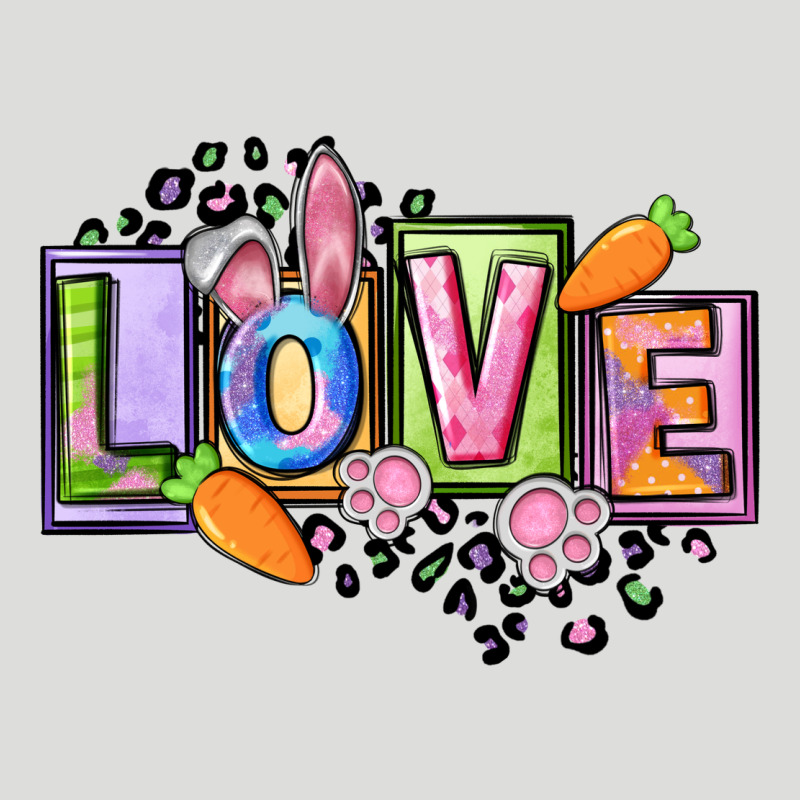 Easter Love Happy Easter Day Zipper Hoodie by CowGirlArtShop | Teevron
