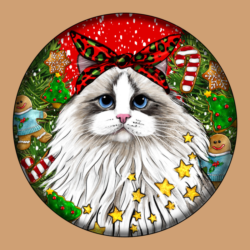 Christmas Ragdoll  Cat Vintage Tee by LillyAllenDesigns | Teevron