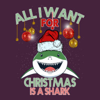 All I Want For Christmas Is A Shark Long Sleeve Tee | Teevron