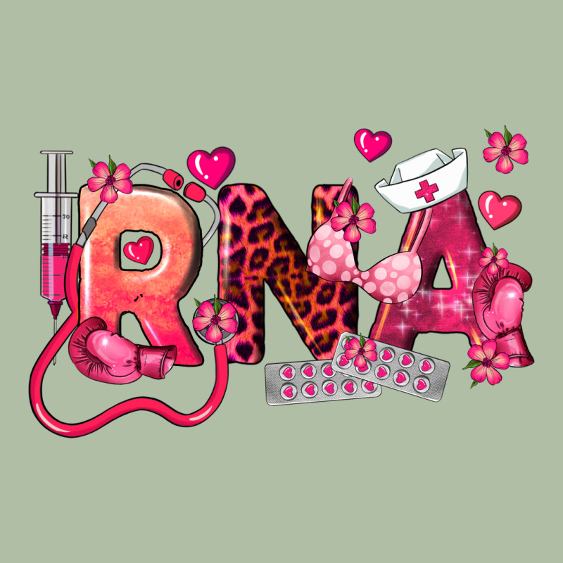 Rna Breast Cancer Registered Nurse Assistant Urban Heavy Tee by LillyAllenDesigns | Teevron