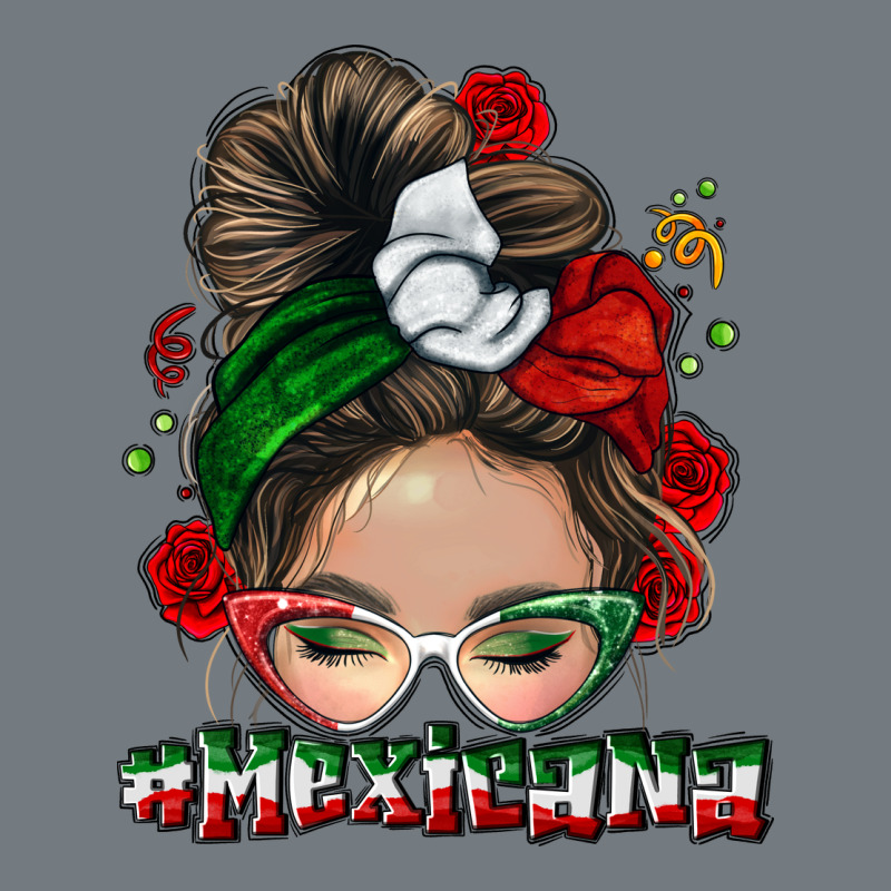 Mexicana Messy Bun Heavyweight Sweatshirt by NancyCooperArtShop | Teevron
